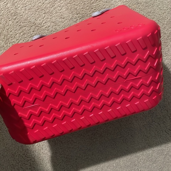 Red Tote Bag, Bogg Target Bag RED - Picture 4 of 9